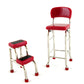 Dollhouse Miniature Red Kitchen Step Stool