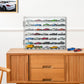 YYDS Model Car Display Case for Toy Cars, Matchbox Cars,1/64 Scale Diecast Display Case,Wall Mount,Mirrored Back,Hot 1/64 Scale Diecast Case for 35