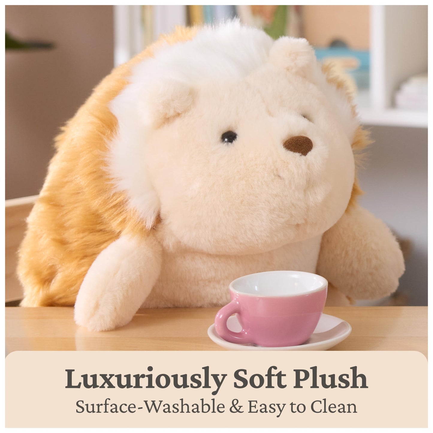 GUND Tea 10-Inch Hedgehog Stuffed Animal for Ages 0+