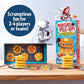 Educational Insights Pancake Pile-Up - Relay Race Games for Kids, Gross Motor Preschool Games for 4 Year Olds, Birthday Party Activities, Matching