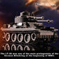 WW2 Army Tank Toys Building Sets Compatible with Lego, Create a Soviet T-34 & German Panzer 38(t) Tank, Great Military Model Toy Gift for Boys, Kids