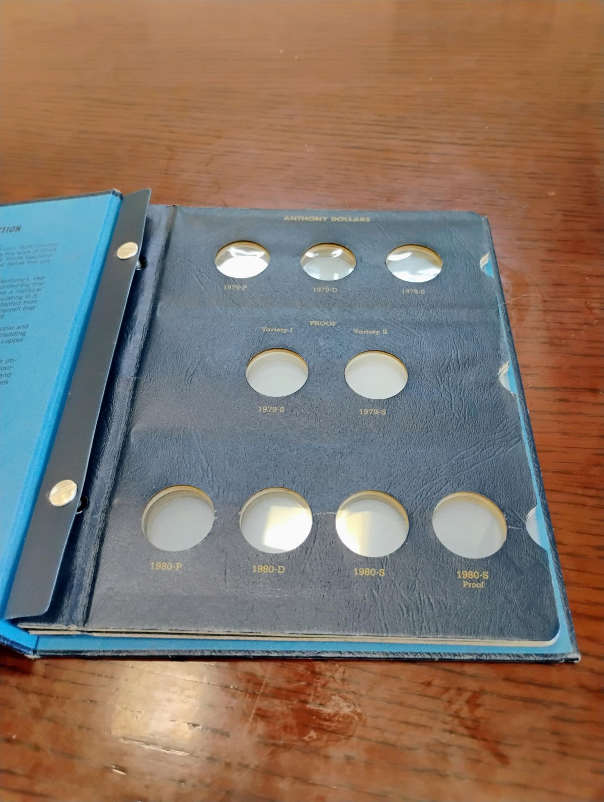Whitman US Susan B. Anthony Dollar Coin Album 1979 - 1981 #9149