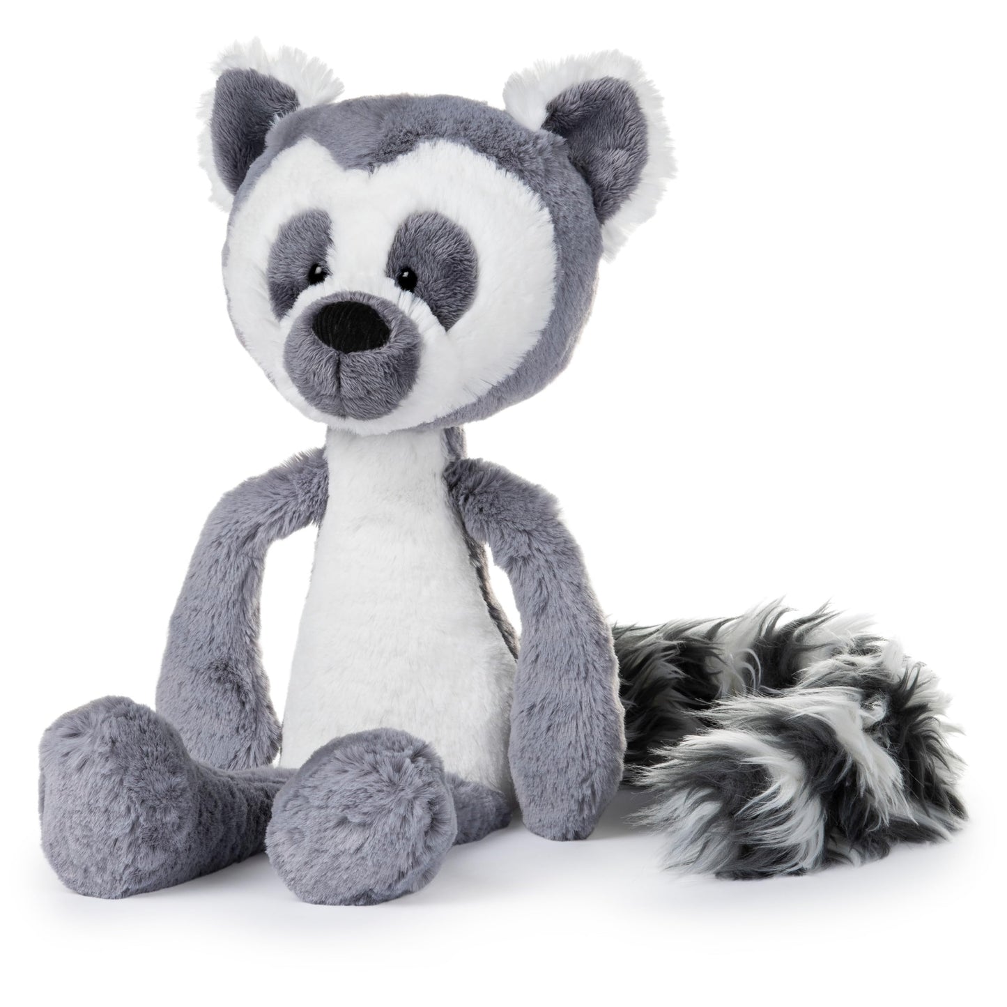 GUND Toothpick Casey Lemur Plush Stuffed Animal, Black and White, 15"