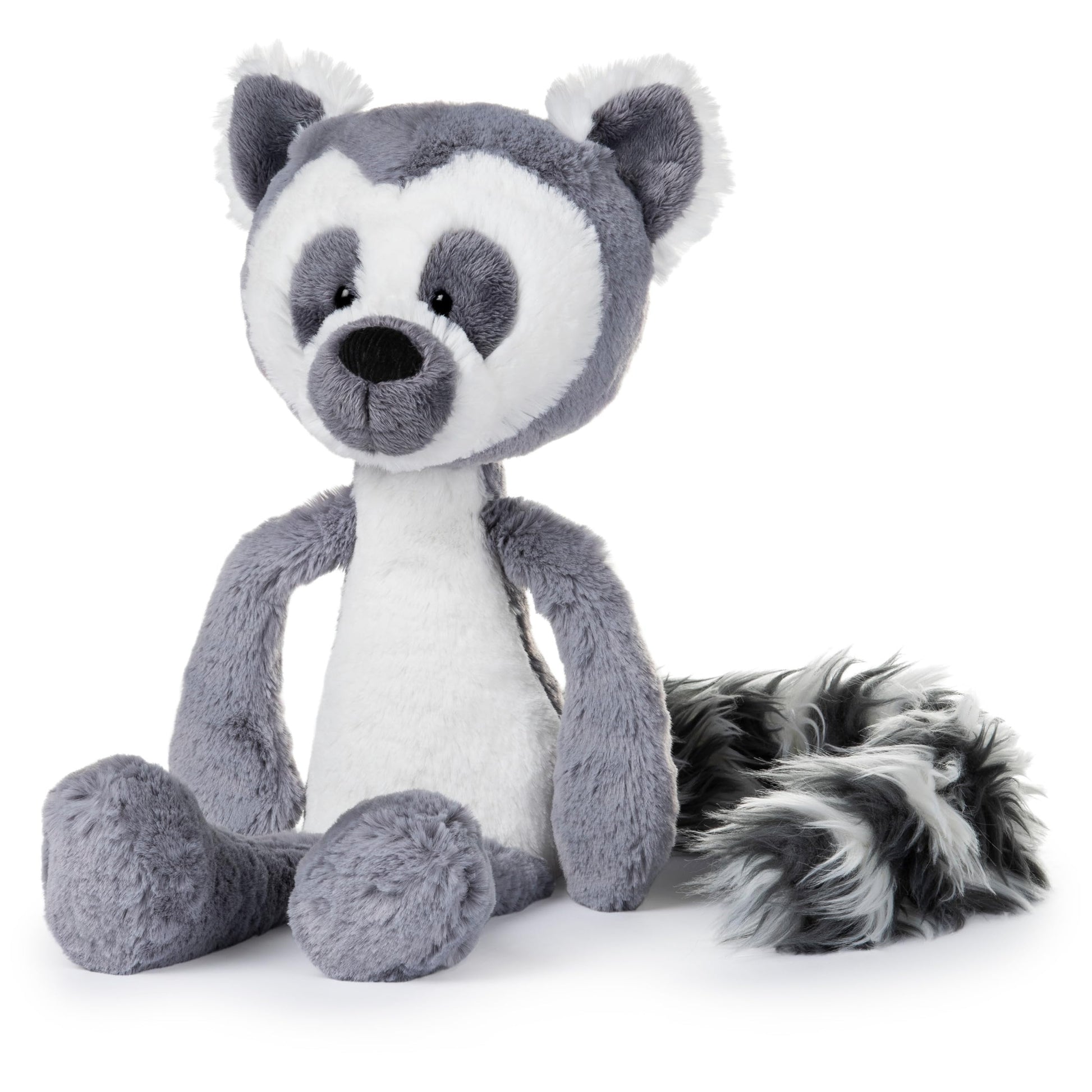 GUND Toothpick Casey Lemur Plush Stuffed Animal, Black and White, 15"
