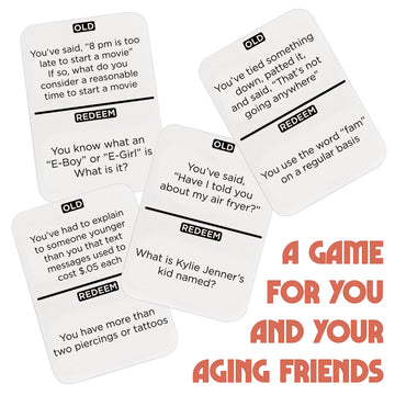 Vango You’re Getting Old - A Party Card Game for Aging Millennials - 2 to 6 Players, Ages 14+