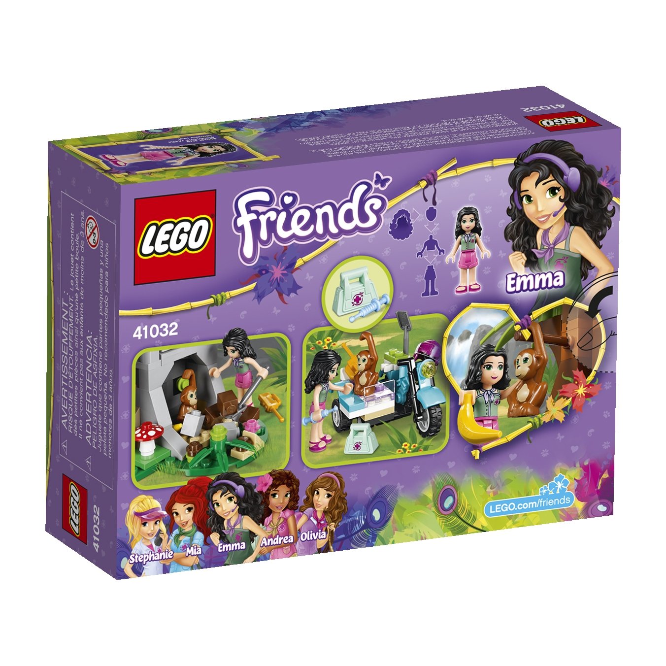 LEGO Friends First Aid Jungle Bike 41032 Building Set