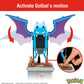 MEGA Pokémon Building Toys Set Mini Motion Golbat with 313 Pieces, Wing Flapping Motion, 5 Inches Tall, for Adult Collectors