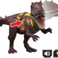 Mattel Jurassic World Wild Roar Metriacanthosaurus Dinosaur Action Figure Toy, Sounds & Attack & Lights, Scan Code for Digital Play