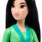 Mattel Disney Princess Mulan Doll in Sparkling Fashion with Removable Skirt, Headband and Shoes, Posable & Collectible, Inspired by Movie