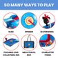 Delta Children Disney Mickey Mouse Water Activity Table - Collapsible & Portable - Ideal for Travel - Outdoor Kids Water Sensory Table, Blue