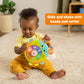 Bright Starts Safari Surprise Multisensory Toy, Light-Up Electronic Baby Toy with Animal Sounds and Melodies, Press for Cause and Effect Discovery