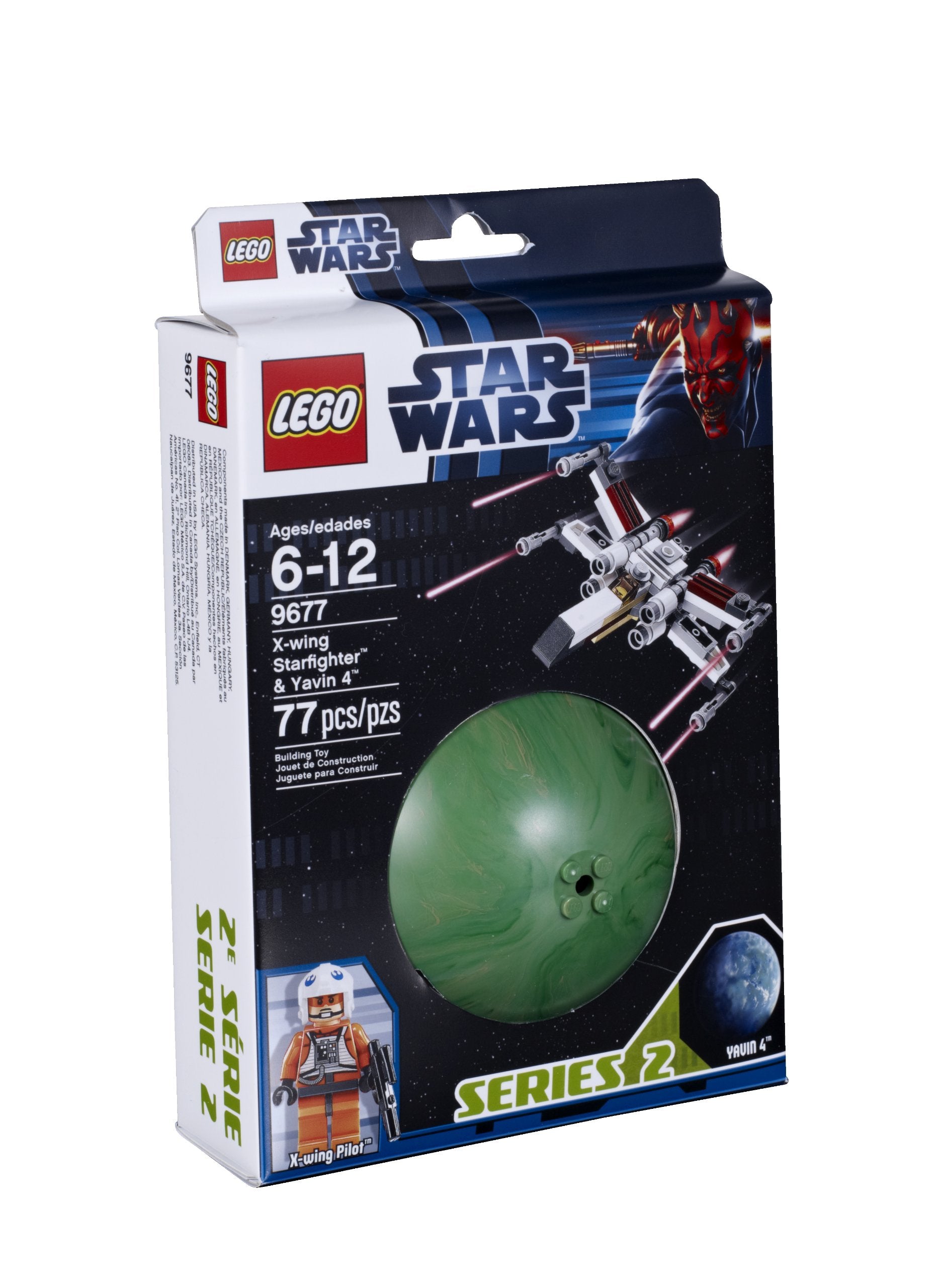 LEGO Star Wars 9677 Xwing Starfighter and Yavin 4