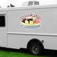 Banana Splits 48" Concession Decal Sign cart Trailer Stand Sticker Equipment