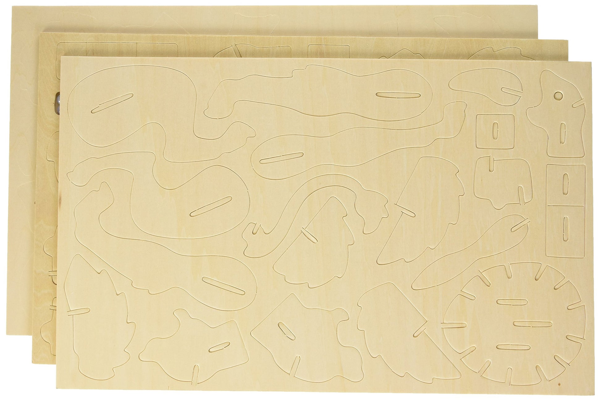 Puzzled, Inc. 3D Natural Wood Puzzle - Lion