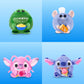 Snackles Disney 5-Inch Plush Toy 2 Pack by ZURU - Ultra-Soft Mini Stuffed Animal with Snack Accessory, Collectible Cuddly Plush for Kids, Tweens,