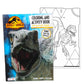 Jurassic World Coloring Book Set with Stickers and Posters (3 Books)