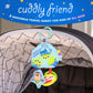 Disney Toy Story The Claw On the Go Jingle Toy with Little Green Aliens, Crinkle Sensory Toy with Teether, Clip-On Baby Travel Activity Toy by Kids