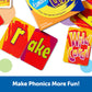 Learning Resources Snap It Up Phonics - Reading Card Game, Sight Words Flash Cards, Phonics Family Board, ABC Classroom Must Haves, Toddler