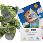 Stuffems Toy Shop Make Your Own Stuffed Animal GI Camo Bear Kit 16"- No Sew - Kit with Cute Backpack!