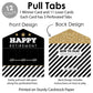 Big Dot of Happiness Happy Retirement - Retirement Party Game Pickle Cards - Pull Tabs 3-in-a-Row - Set of 12