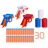 Nerf N Series Backyard Triple Pack, Includes 3 Flex Blasters, 3 Targets, 30 N1 Darts, Ages 8+ (Amazon Exclusive)