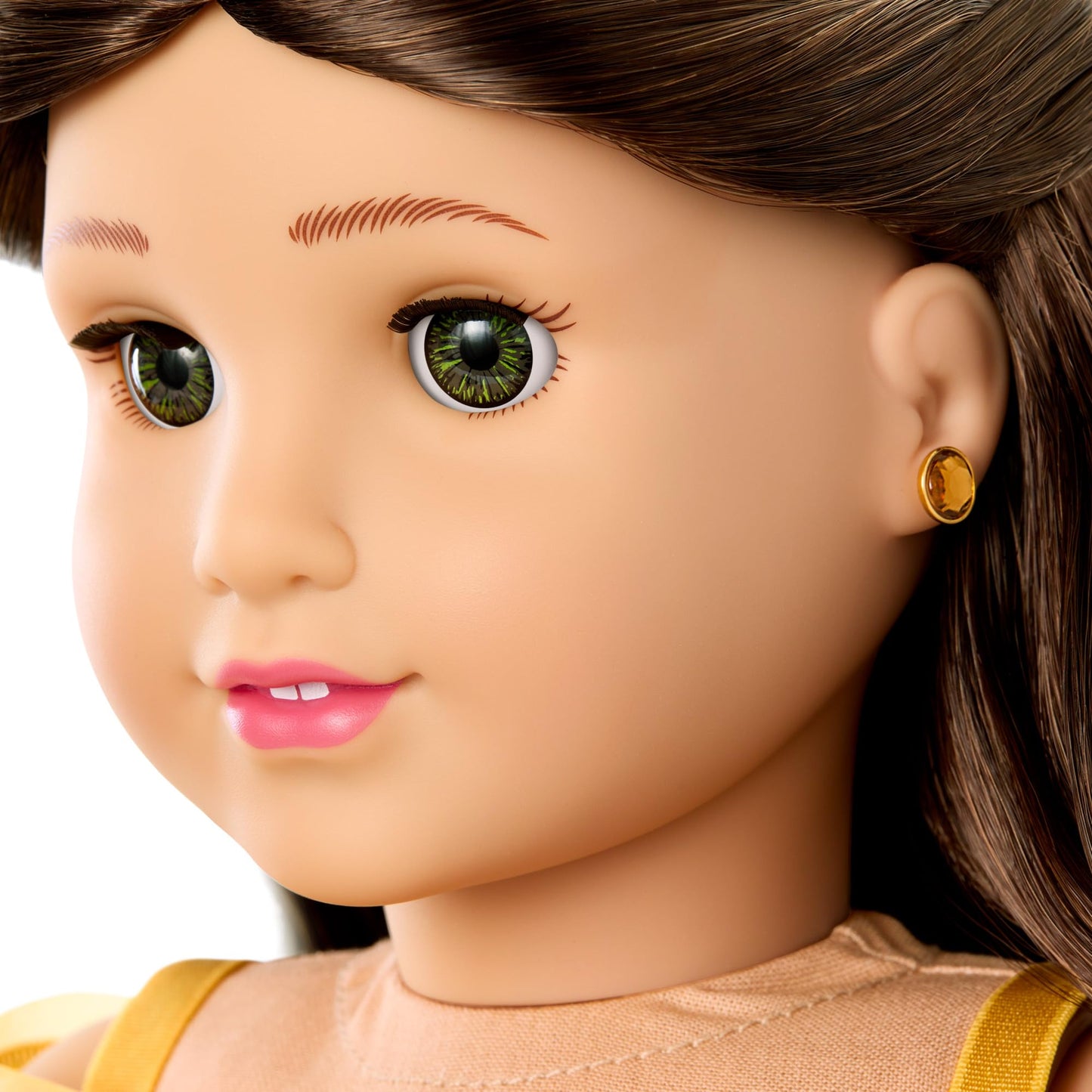 American Girl, Disney, Princess Belle, 18-inch Doll, Long Wavy Brown Hair, Brown Eyes, Includes Accessories, Ages 6+