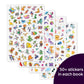 Highlights for Children Hidden Pictures Puffy Sticker Playscenes Collection, 4 Set of Sticker Books for Kids Ages 3-6, Includes Unicorn, Dinosaur