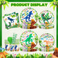148ps Roar I’m Four Dinosaur 4th Birthday Decorations Boy Dinosaur 4th Bday Tableware Jungle T-rex 4 Rex Dino Plates Napkins Cups Banner Tablecloth