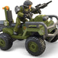 MEGA Halo The Series ATV Building Toys Set, FLEETCOM Mongoose Vehicle with 79 Pieces, 1 Poseable Articulation Figure, Green, Kids or Adults