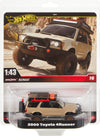 Hot Wheels Premium 1:43rd Scale Vehicle, Officially Licensed Replicas for Adult Collectors, Real Riders Tires, Metal/Metal Body & Chassis