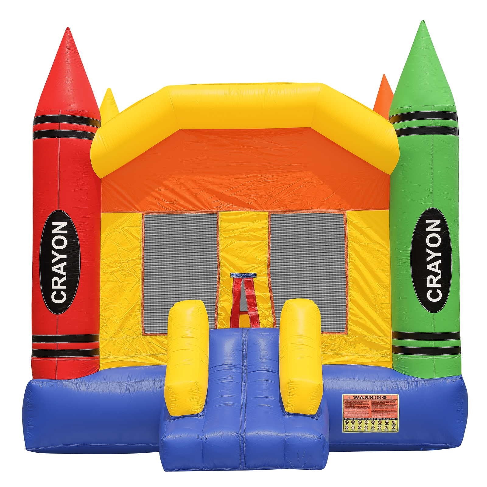 Inflatable HQ Commercial Grade Bounce House 100% PVC Crayon Castle Jumper Inflatable Only