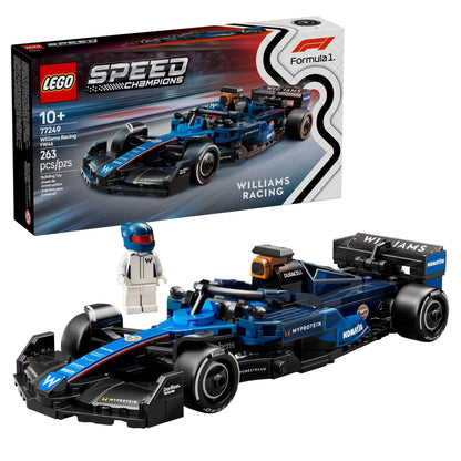 LEGO Speed Champions Williams Racing FW46 F1 Race Car Toy - Building Set for Kids, Boys & Girls, Ages 10+ - Toy Car for F1 Fans - Gift Idea