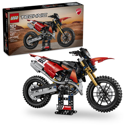 LEGO Technic Ducati Desmo450 MX Factory Motorcycle 42238