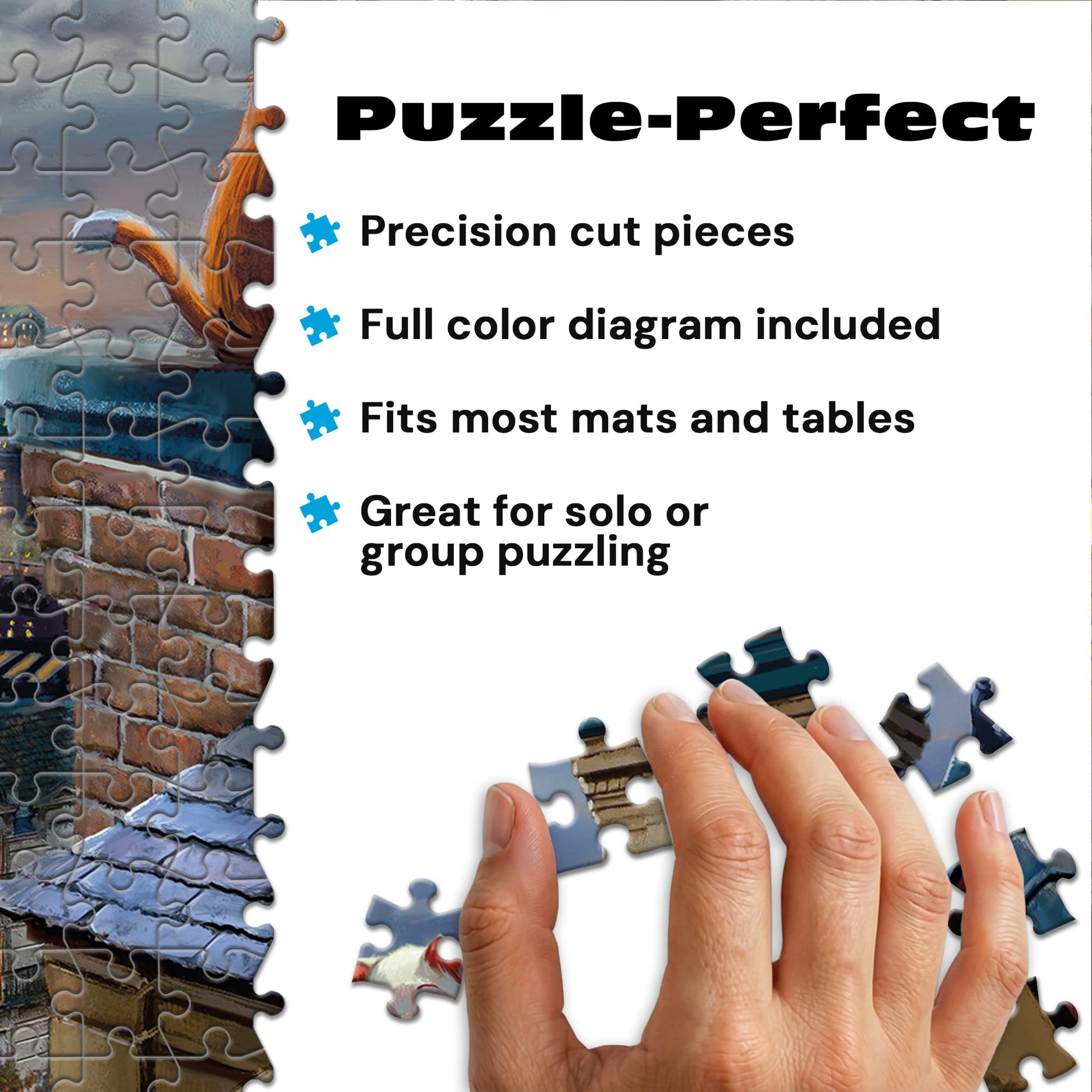 Ceaco - Disney Thomas Kinkade Aristocats Love Under - 300 Puzzle for Adults