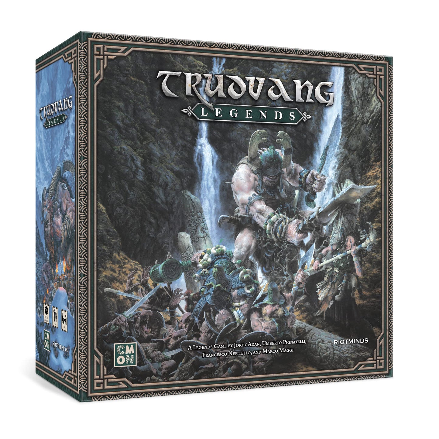 CMON Trudvang Legends Board Game | Tabletop Miniatures Strategy Game | Cooperative Fantasy Adventure Game for Adults and Teens | Ages 14+ | 1-4