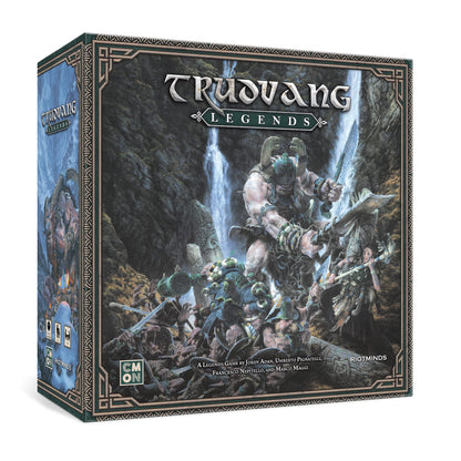 CMON Trudvang Legends Board Game | Tabletop Miniatures Strategy Game | Cooperative Fantasy Adventure Game for Adults and Teens | Ages 14+ | 1-4