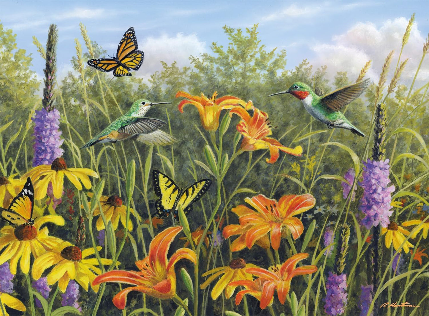 Buffalo Games - in the Meadow - 1000 Piece Jigsaw Puzzle for Adults