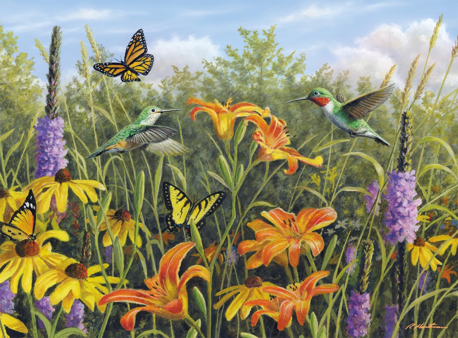 Buffalo Games - in the Meadow - 1000 Piece Jigsaw Puzzle for Adults