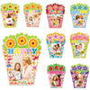 Hayux Mother's Day DIY Craft Kits for Kids 24 Packs DIY Love You Mom Flower Photo Frames Set with Stickers Paper Picture Frames Funny Mother's Day