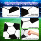 LMJUNZZ 120 Pcs Soccer Party Supplies Bundle Paper Plates Napkins Forks Soccer Party Birthday Decorations For Kids Serves 30