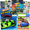 Hot Wheels Coloring Book Set for Kids Bundle with Hot Wheels Car Activity Books, Sticker Pads, Hot Wheels Hot Rod Imagine Ink Coloring and More