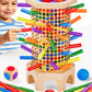 Piunemky Wooden Stick Tower Game, Montessori Toy Ages 3-8