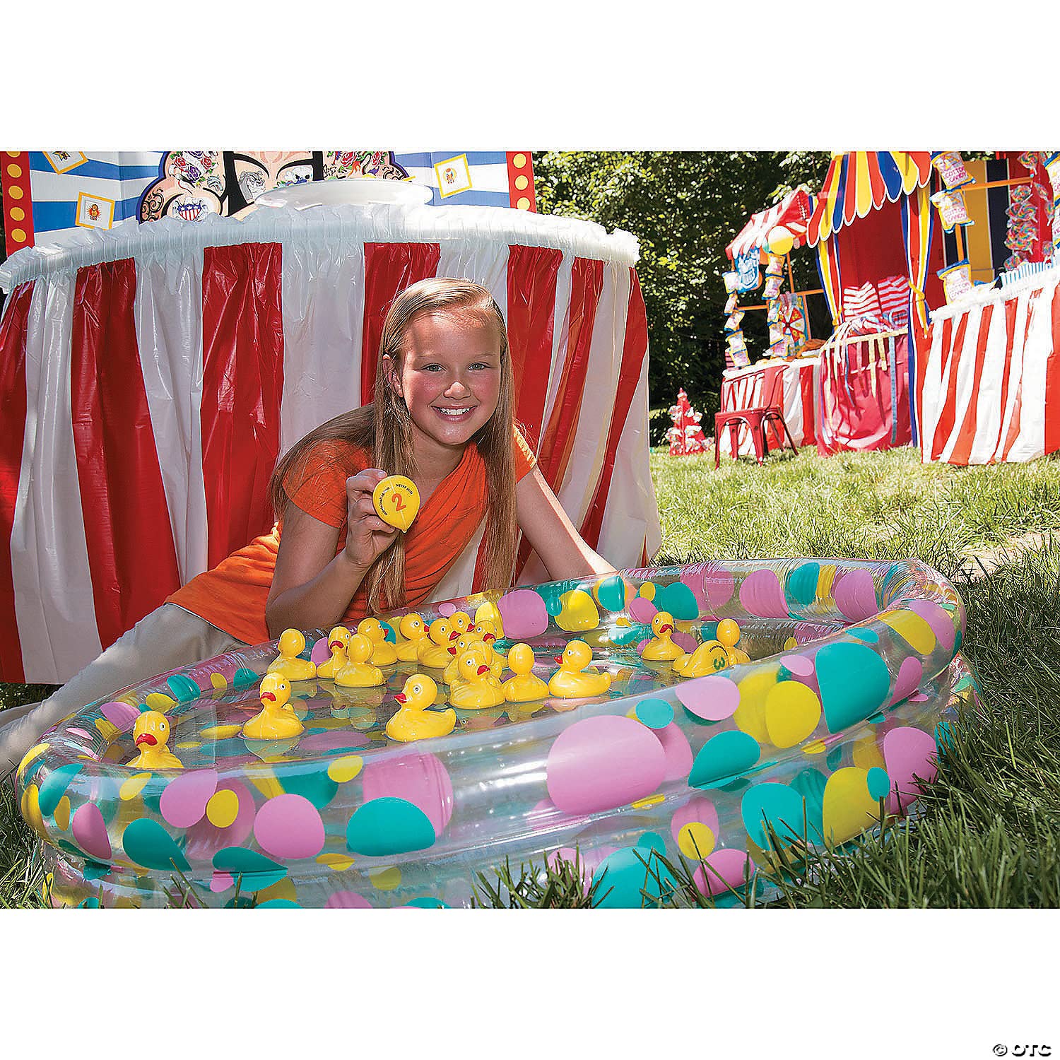 Fun Express Duck Matching Game (Set of 20 Rubber Duckies) Party Games