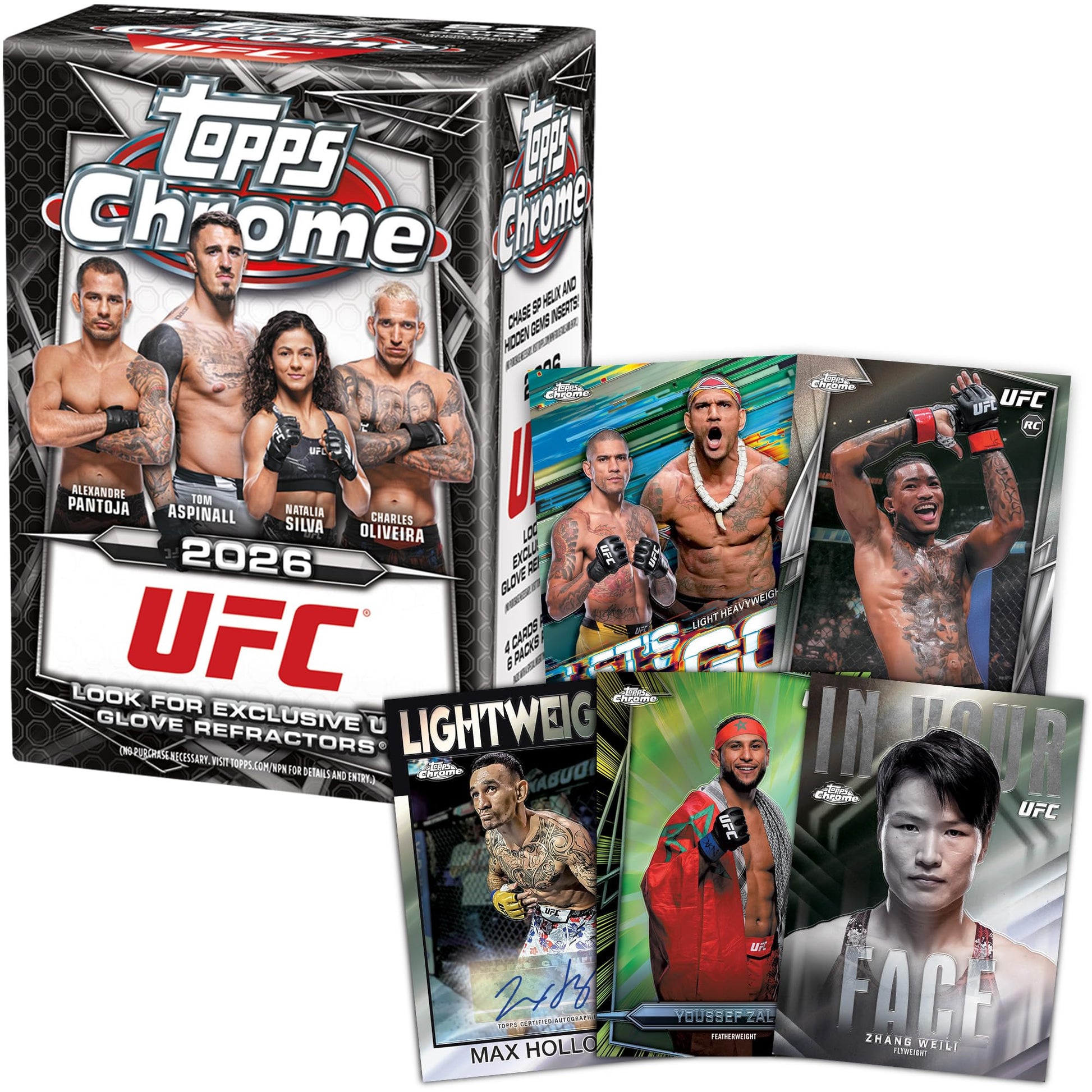 2026 Topps Chrome UFC - Factory Sealed - Value Box