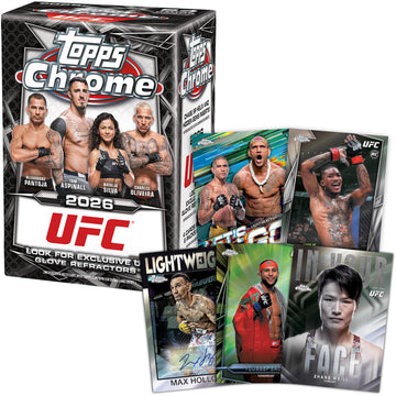 2026 Topps Chrome UFC - Factory Sealed - Value Box