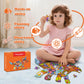 GIVEITALL Irregular Jigsaw Puzzles for Kids Ages 4-6 Year Old,Triceratops