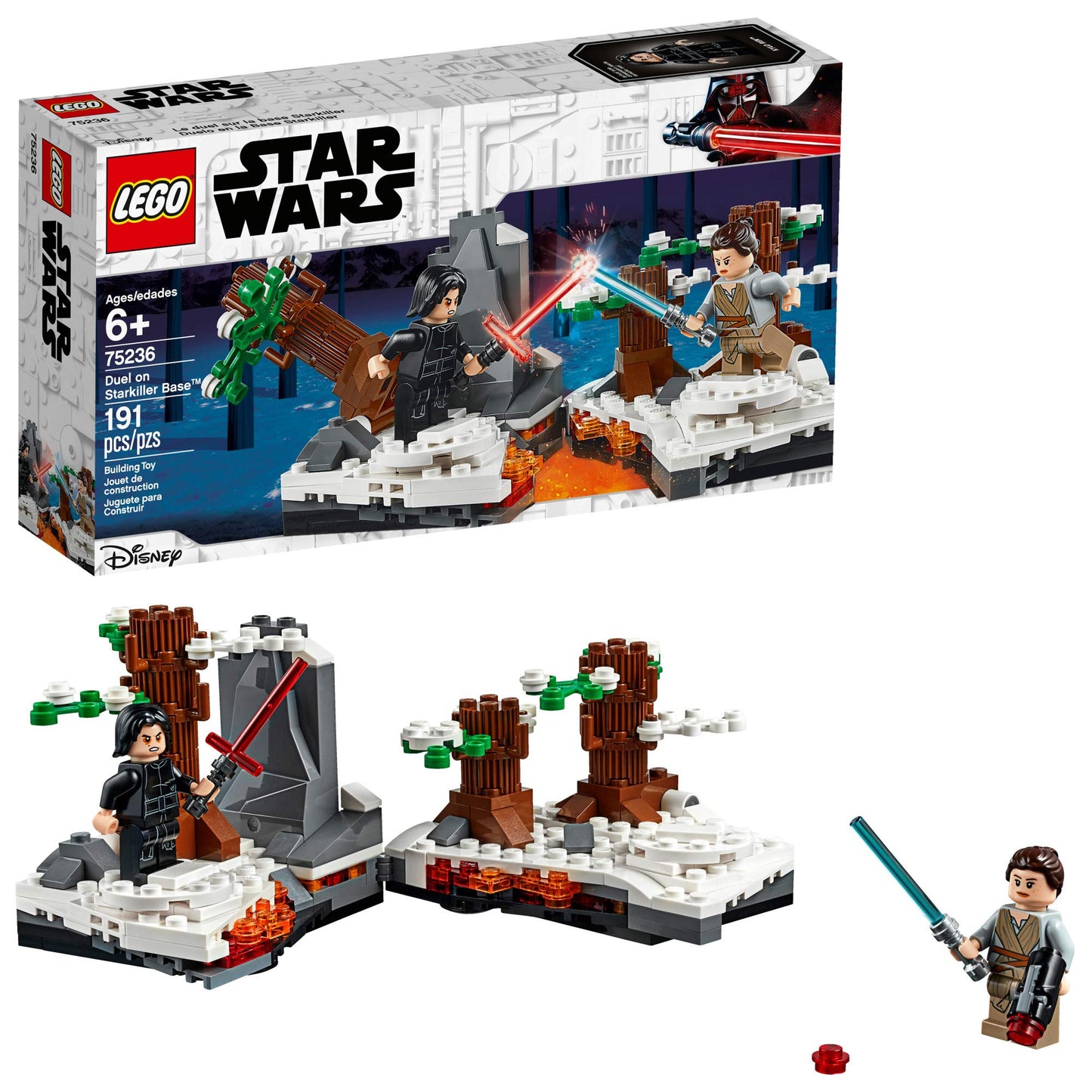 LEGO Star Wars: The Force Awakens Duel on Starkiller Base 75236 Building Kit (191 Pieces)