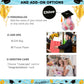 DolliBu Sunday Rainbow Unicorn Graduation Plush Toy - Cotton Candy Plush Graduation Stuffed Animal Dress Up Gown and Cap with Tassel - Gift