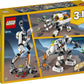 LEGO Creator 3in1 Space Mining Mech 31115 Building Kit Featuring a Mech Toy, Robot Toy and Alien Figure; Makes The Best Toy for Kids Who Love Creative