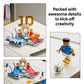 LEGO Editions Kylian Mbappé - Soccer Highlights - Building Set for Boys & Girls, Ages 10+ - Collectible Soccer Gift with Plaque - Kids Bedroom or